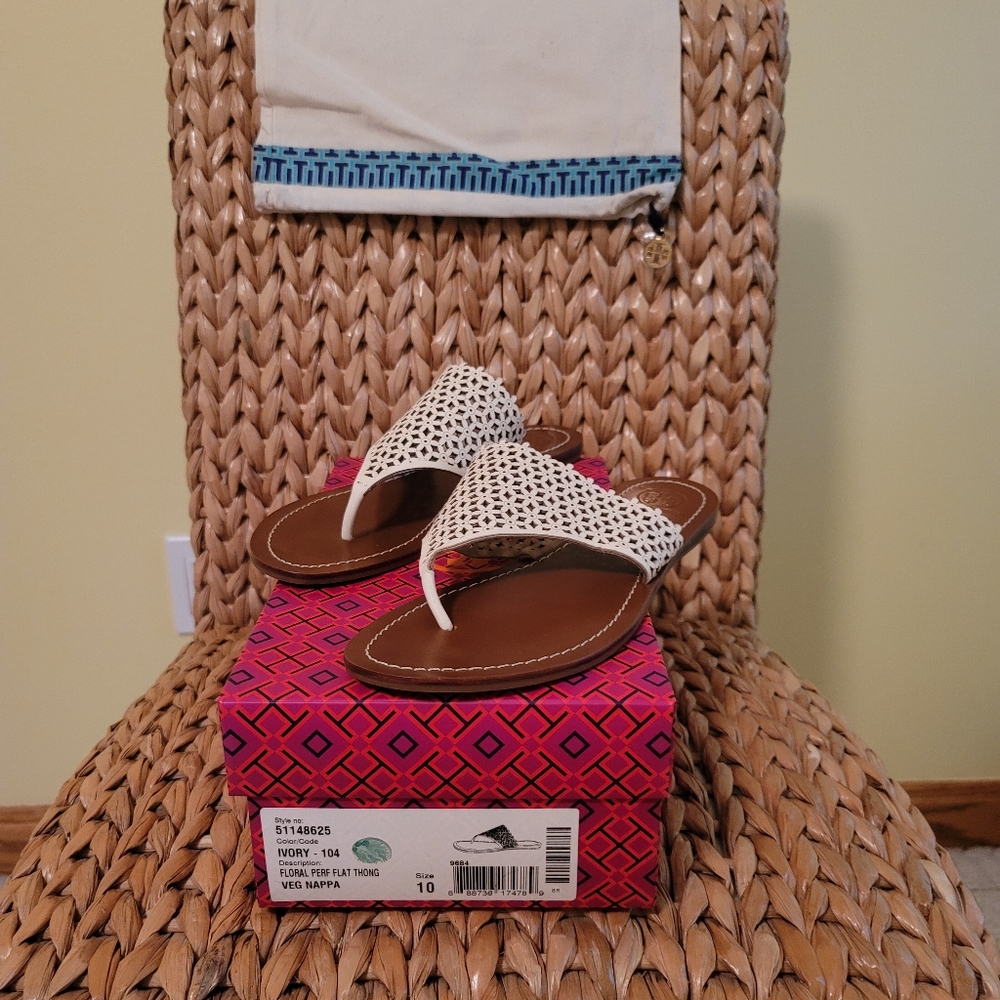 Tory Burch Nappa Sandals
